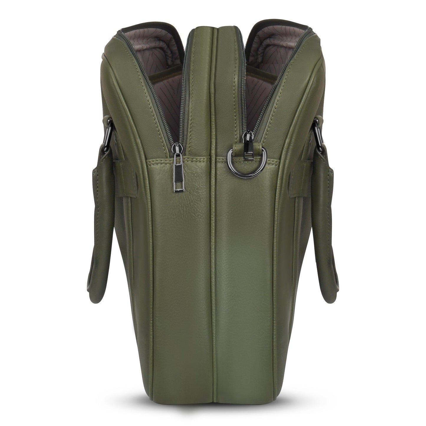 Champs Onyx Leather Briefcase