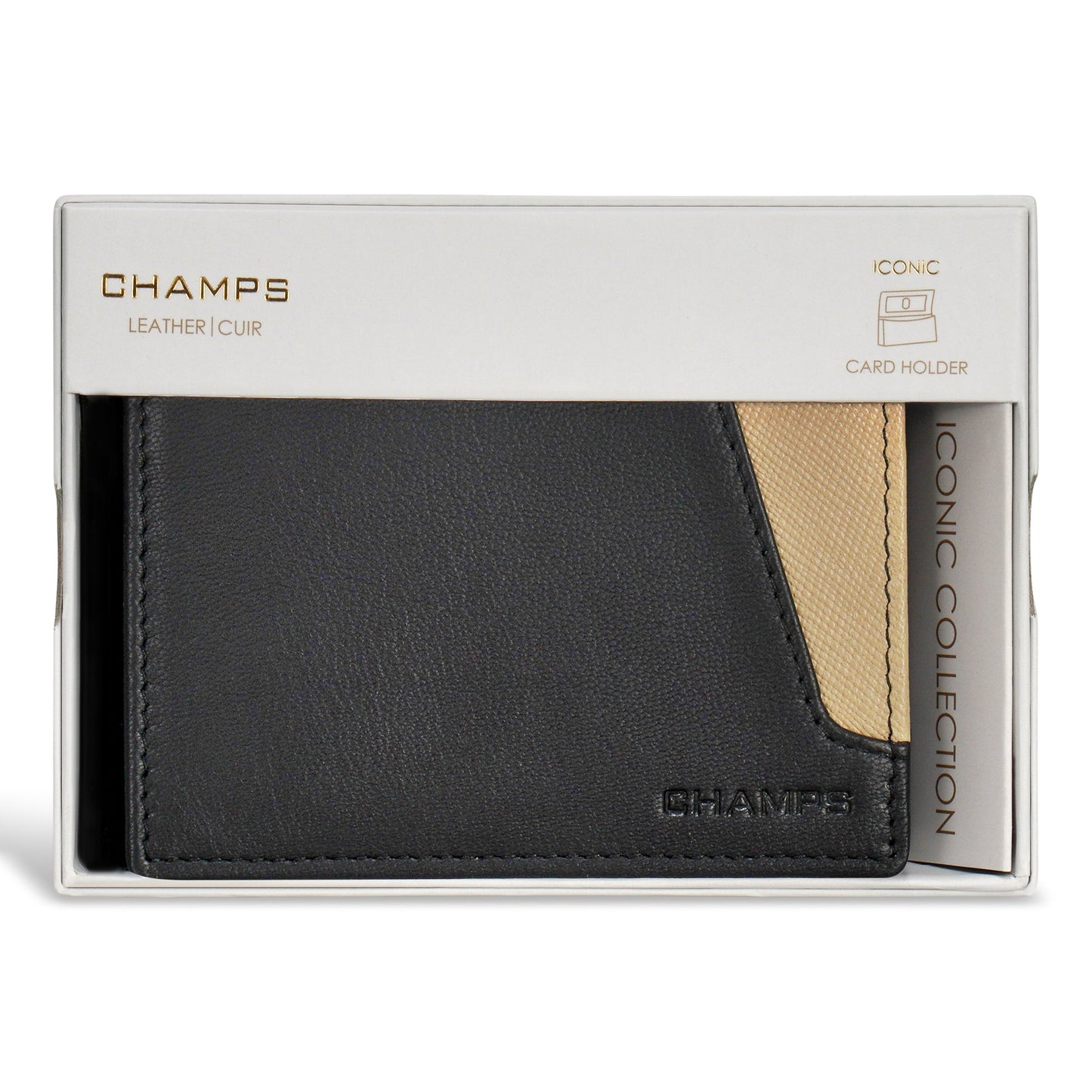 Champs Iconic Porte-cartes en cuir