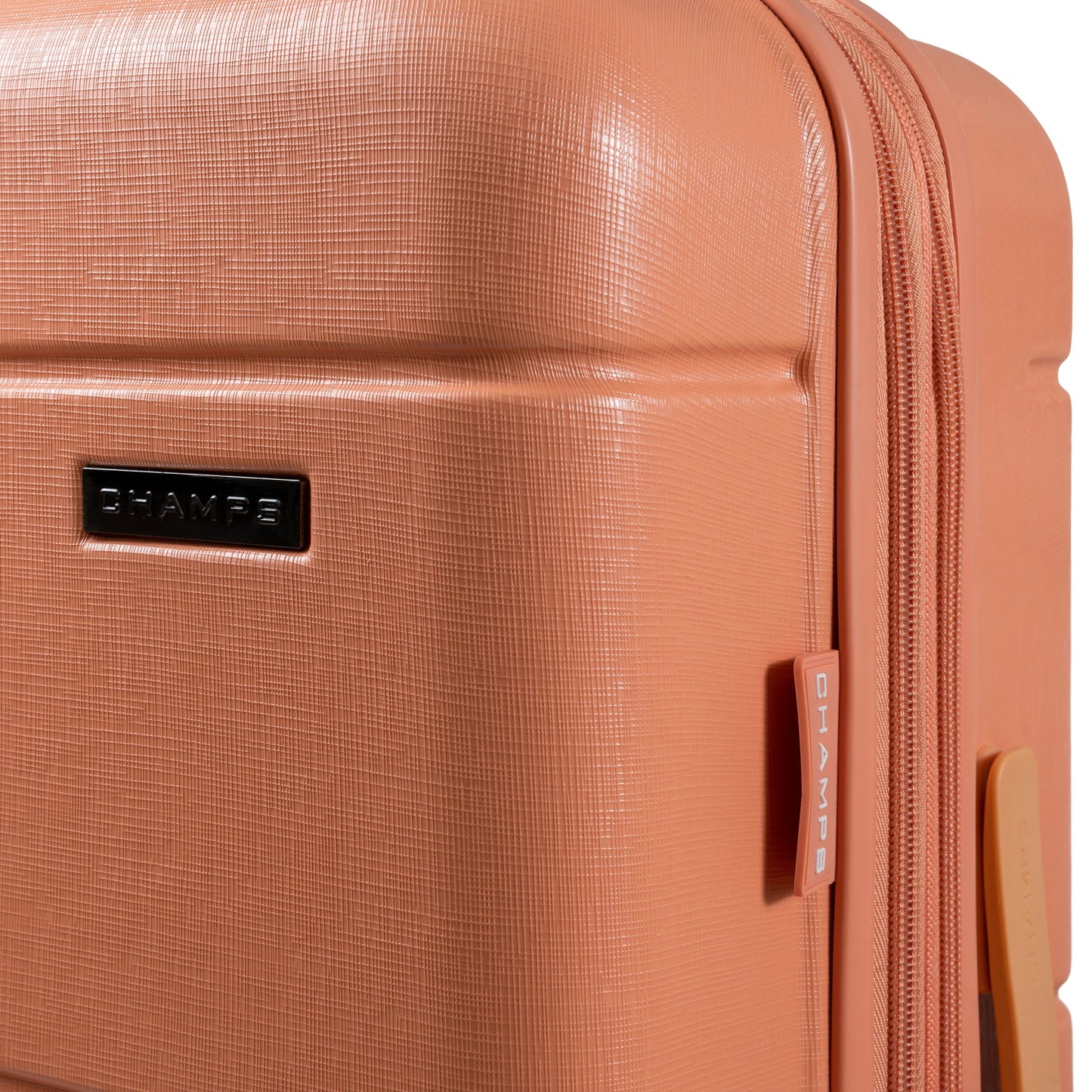 Champs Linen 3-Piece Luggage Set