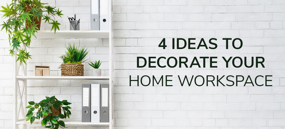 4 home office decor ideas