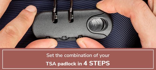 How to change the combination of your TSA lock in 4 steps