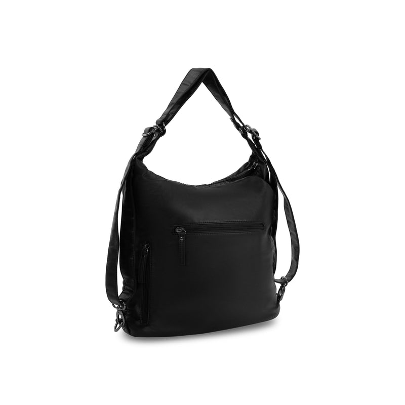 Sac cargo matelassé convertible hobo