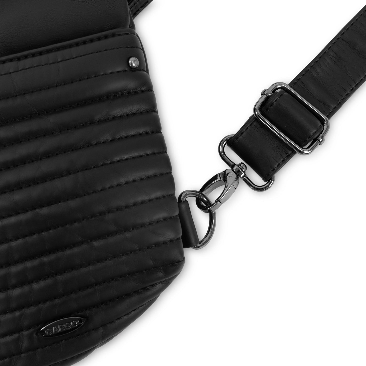 Sac cargo matelassé convertible hobo