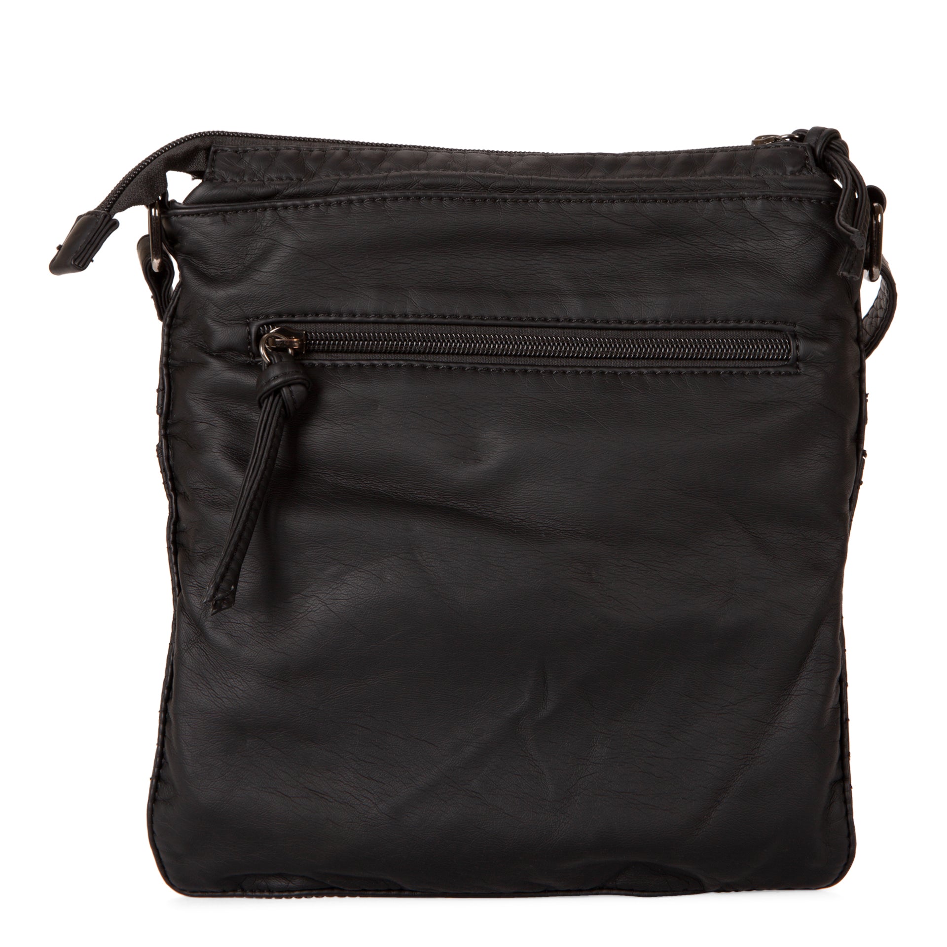 Black purse crossbody leather store