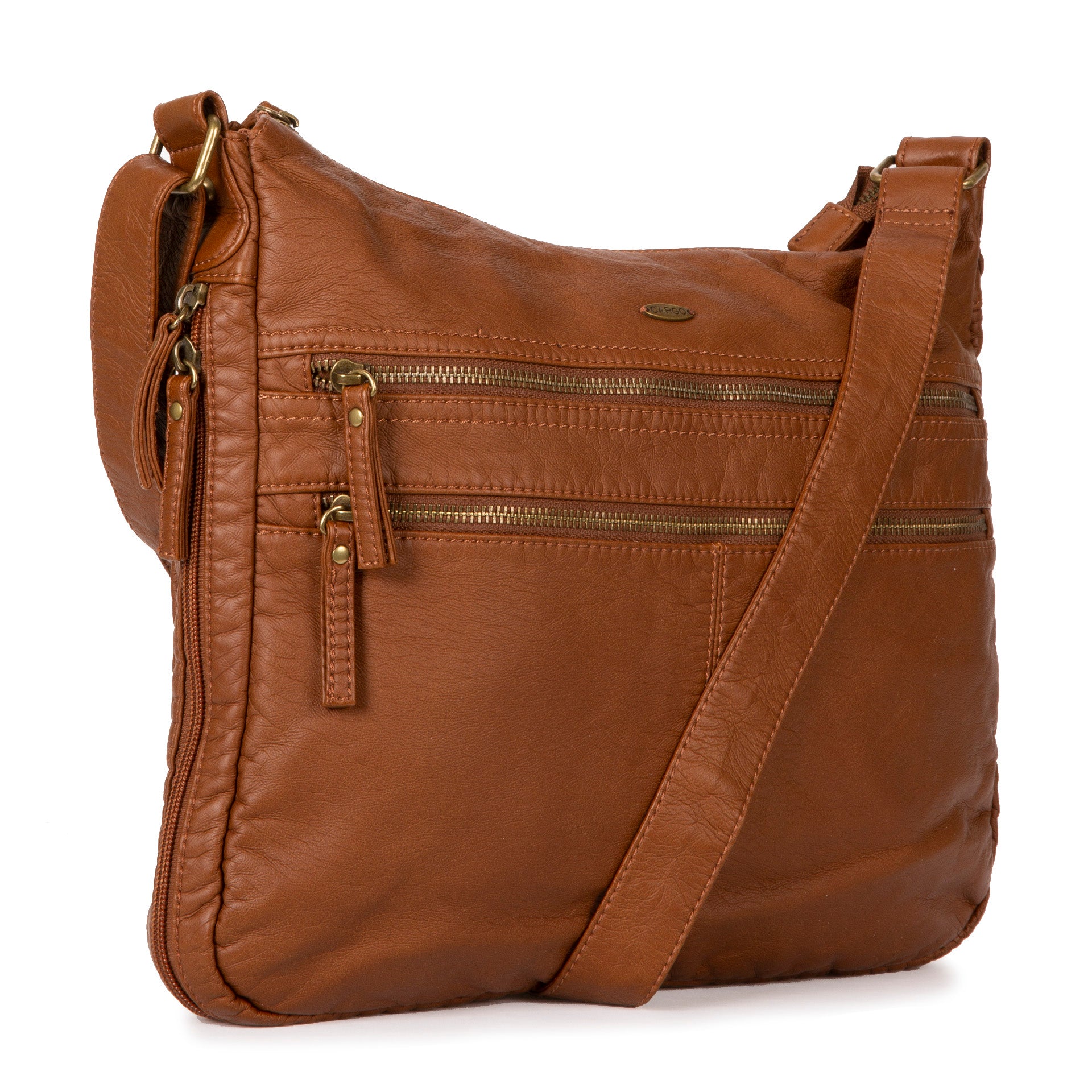 Large leather crossbody discount bags