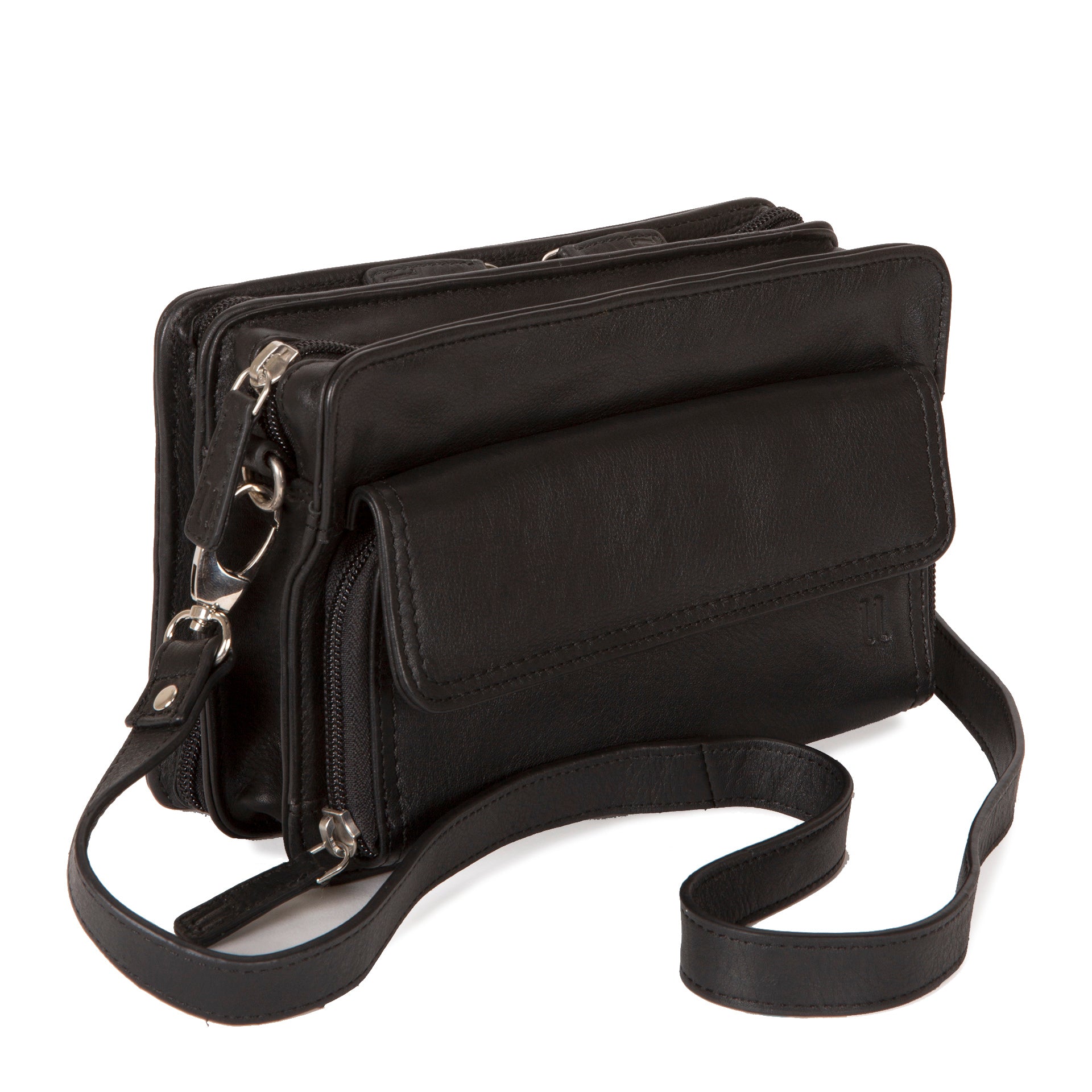 Synthetic Crossbody Bag for Women with 2 Compartments and Back Pocket.  Distributor Online B2B