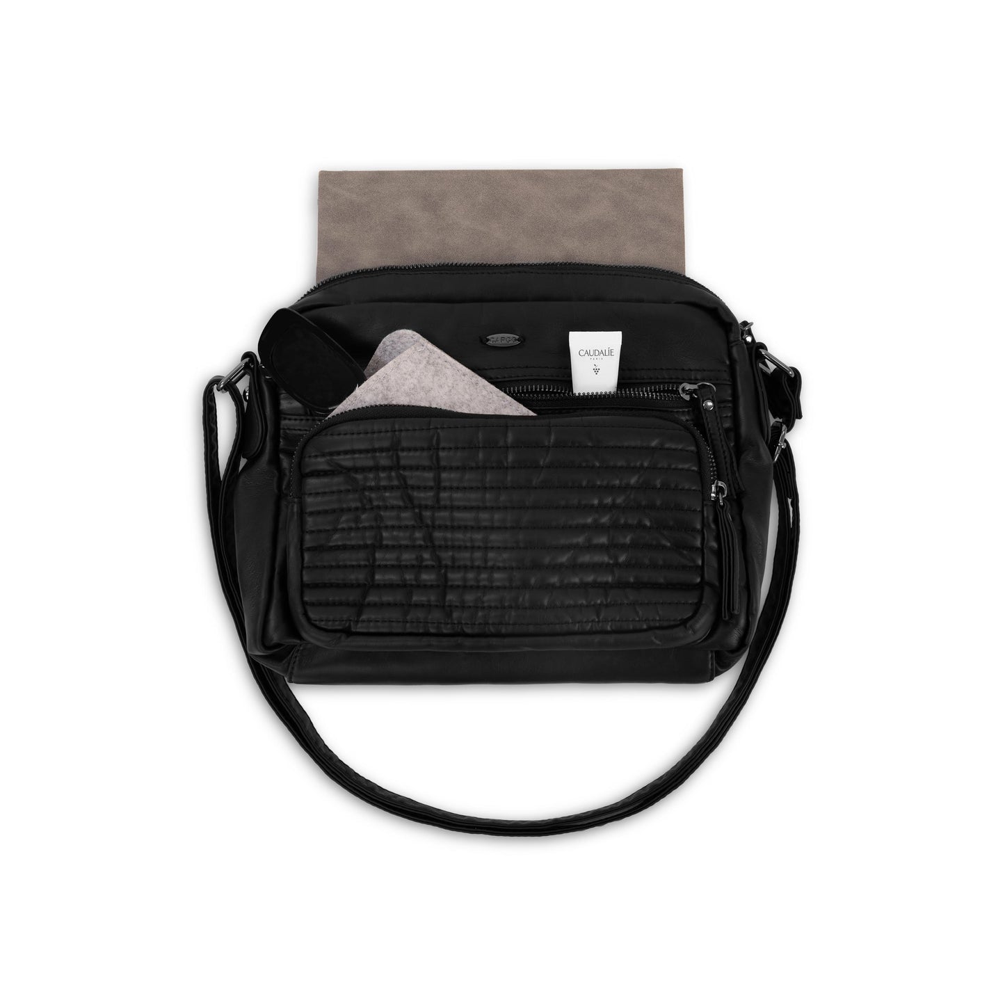 Sac à bandoulière matelassé cargo