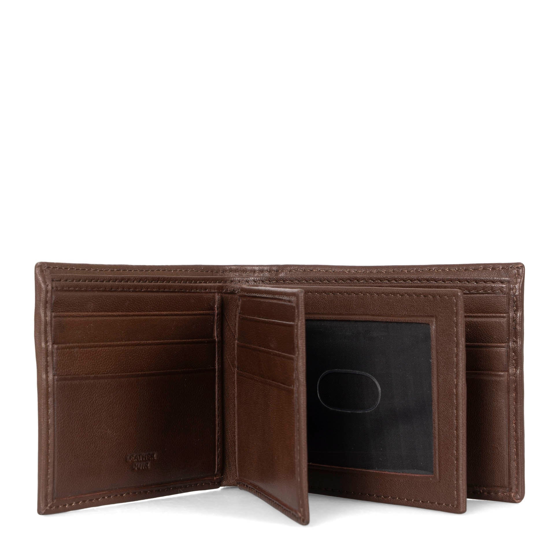 Bi-Fold Wallet with I.D Windows