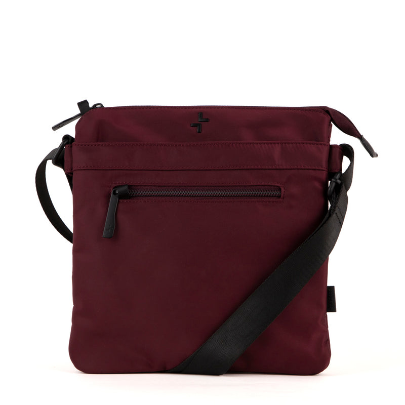 Tracker Sac bandoulière Basic en nylon RFID à 2 soufflets