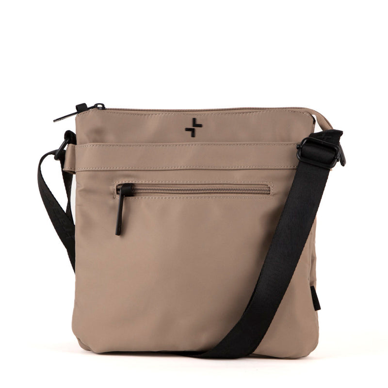 Tracker Sac bandoulière Basic en nylon RFID à 2 soufflets