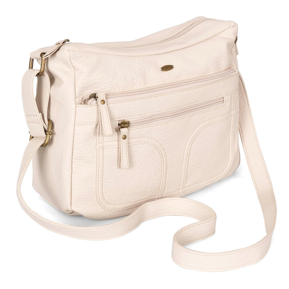 Pebbled E/W Crossbody Bag