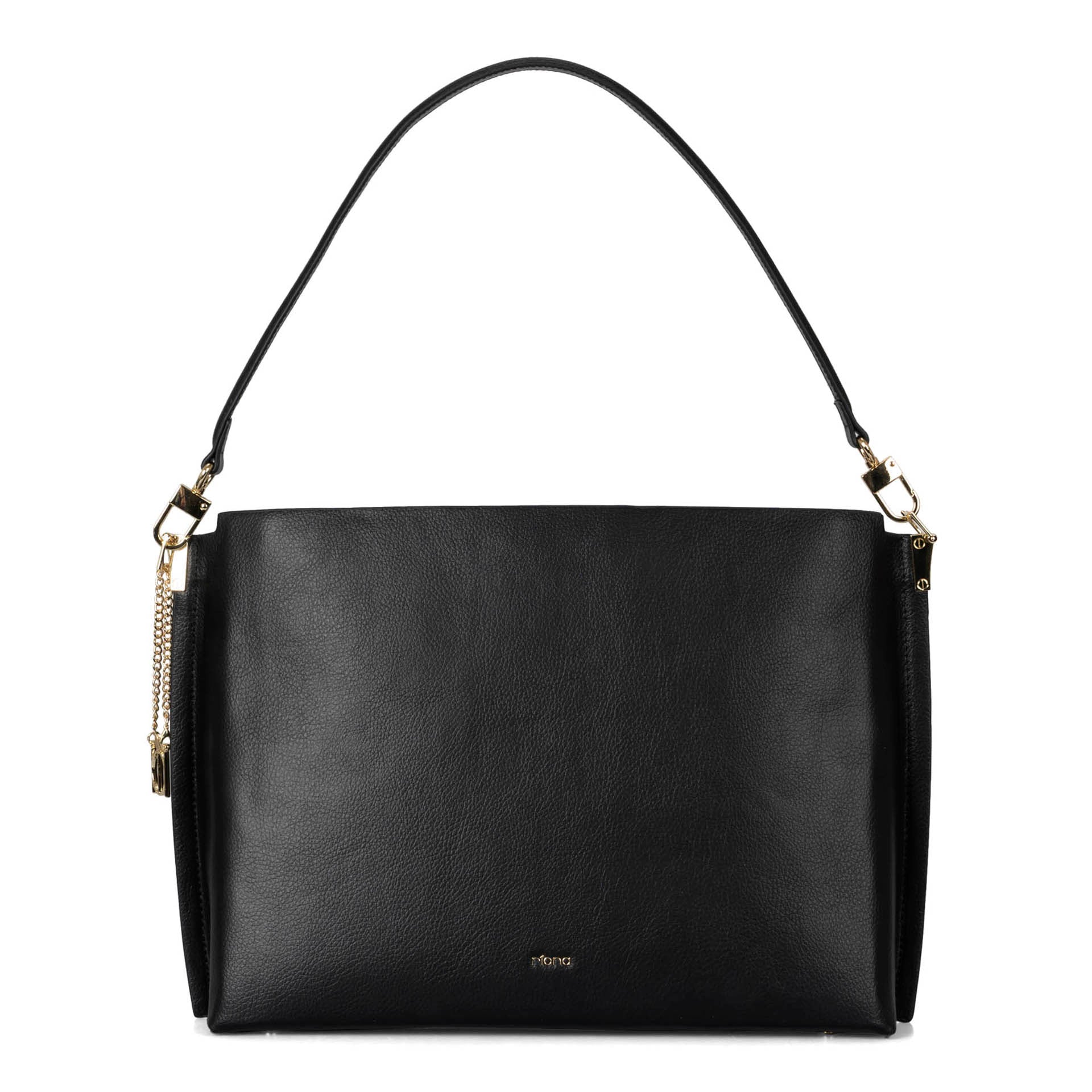 Griffin large best sale leather shoulder bag