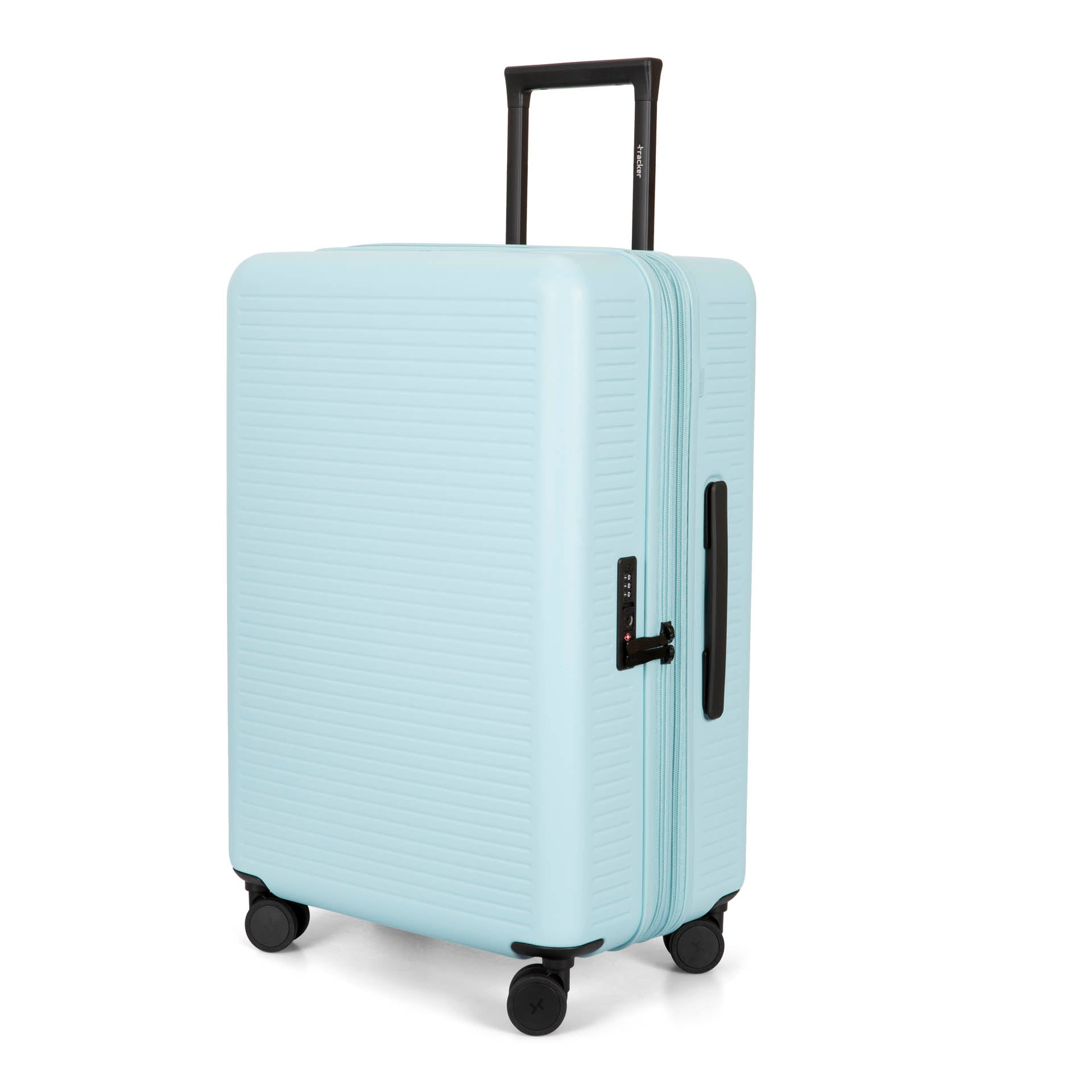 Light cheap blue luggage