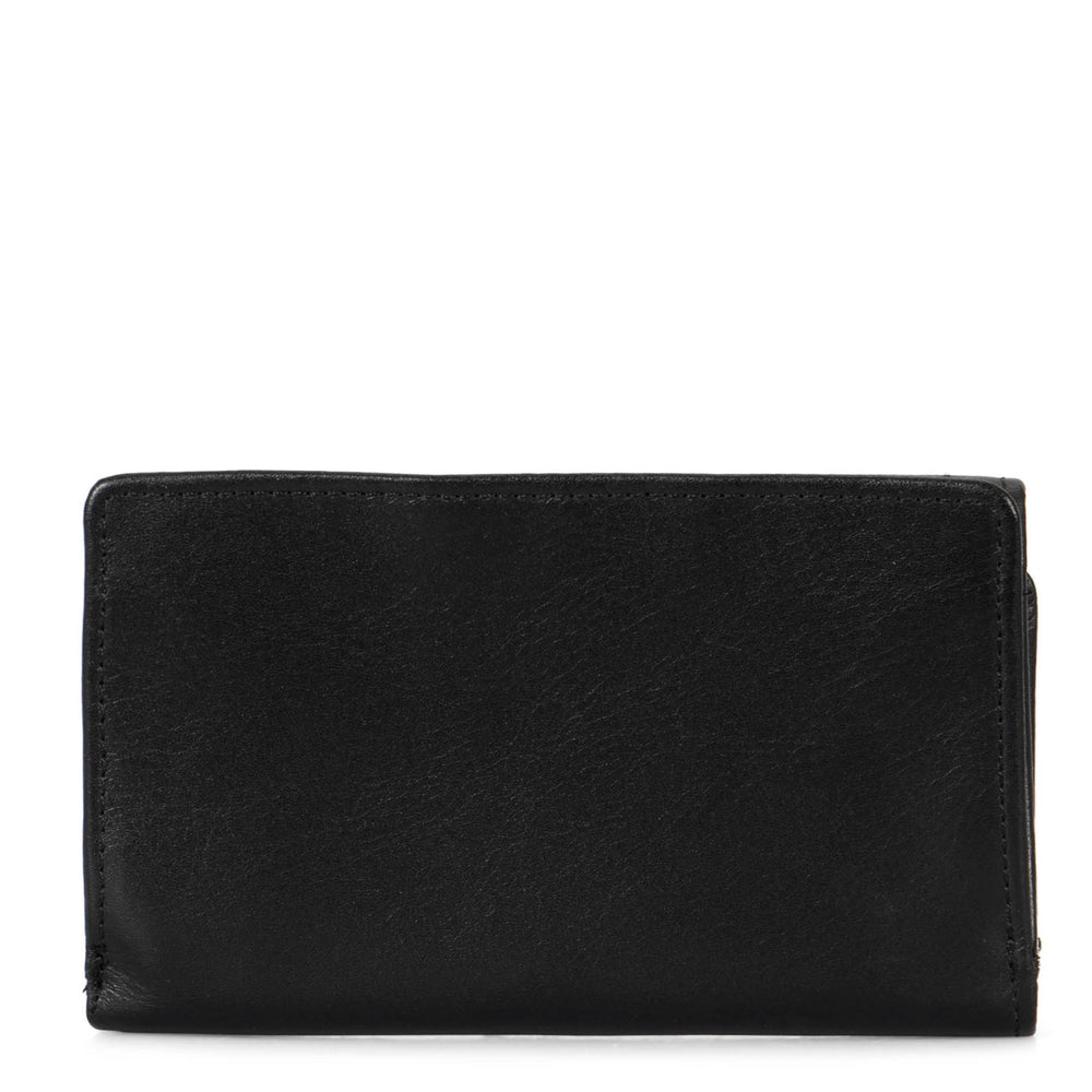 Kara RFID Flap Leather Wallet – Bentley