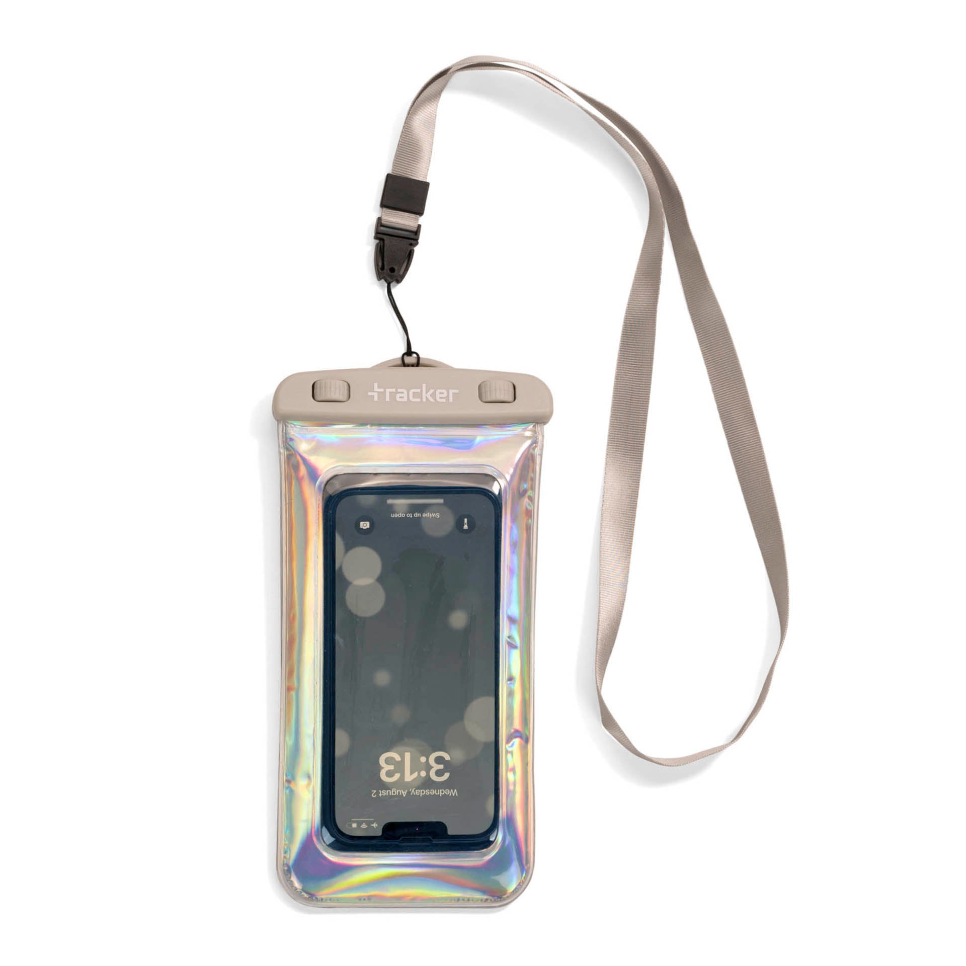 Tracker Iridescent Waterproof Phone Pouch Bentley