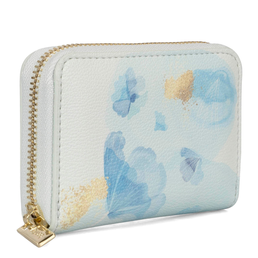 Nora RFID Floral Small Zip-Around Wallet