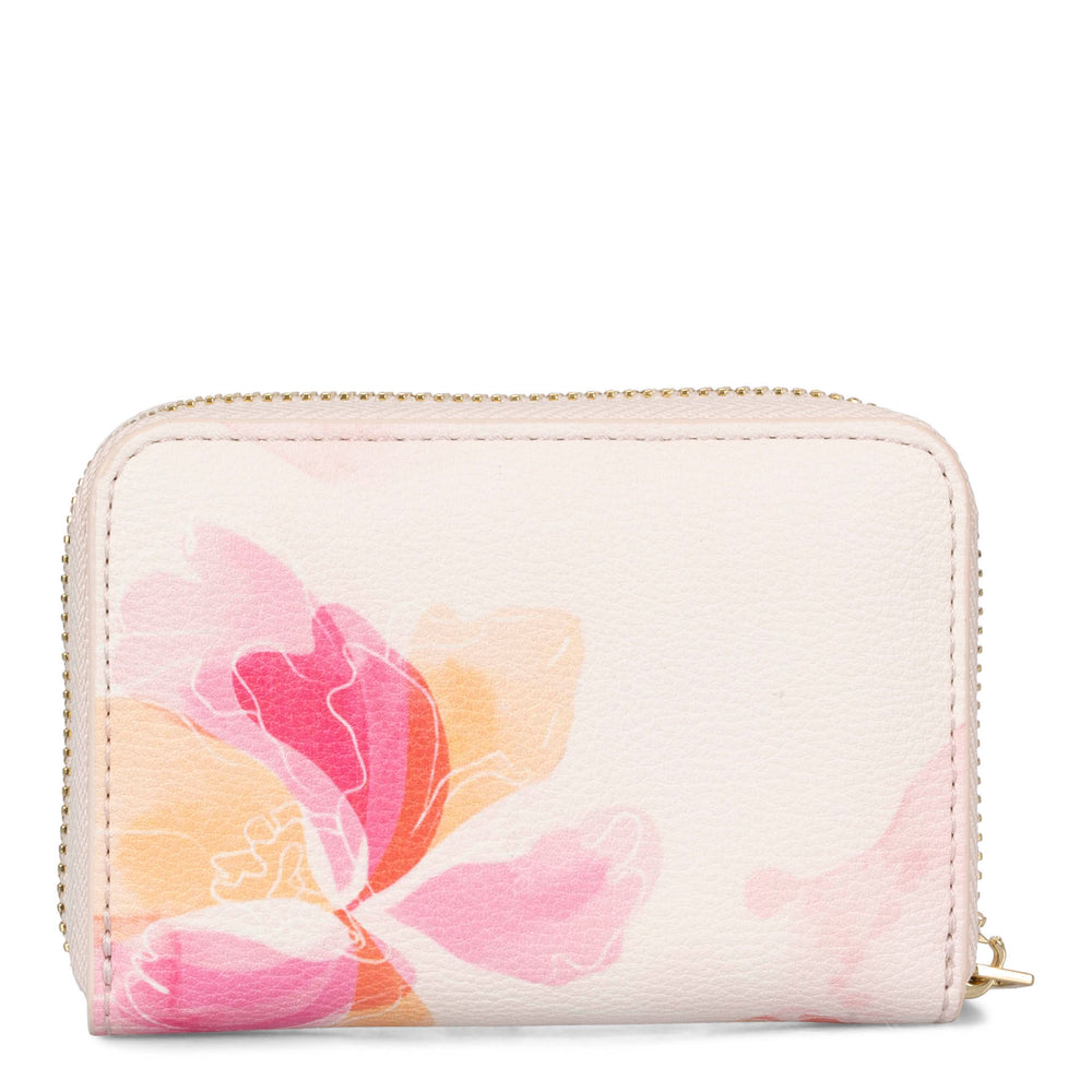 Nora RFID Floral Small Zip-Around Wallet