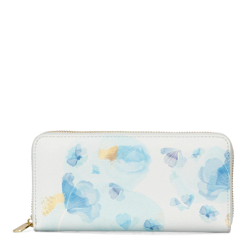 Nora RFID Floral Zip-Around Wallet