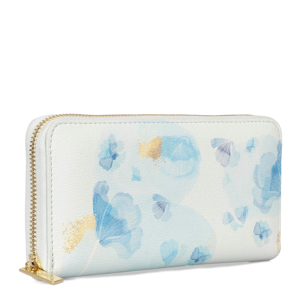 Nora RFID Floral Zip-Around Wallet