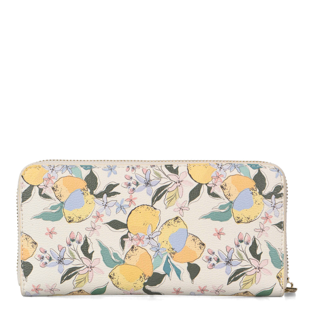 Nora RFID Floral Zip-Around Wallet