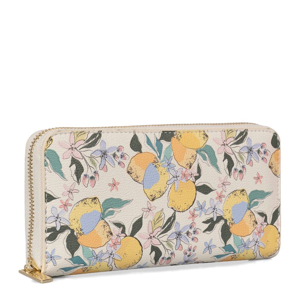 Nora RFID Floral Zip-Around Wallet