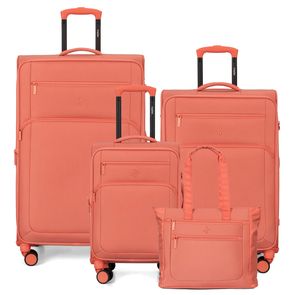 Verona Softside 4-Piece Luggage and Tote Bag Set