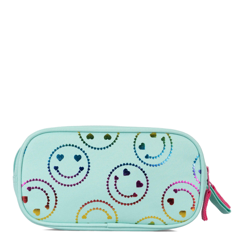 Happy Foil Emoji Pencil Case