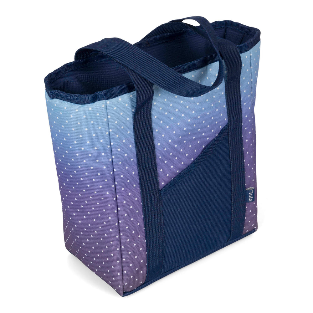 Gradient Micro Dots Lunch Tote