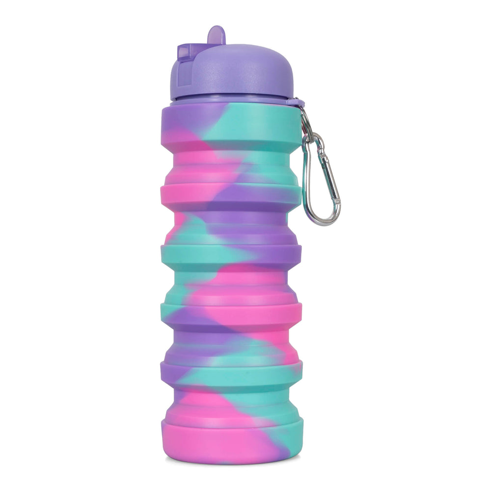 Pastel Splash Water Bottle | Silicone