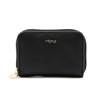 Riona Ketty Pebbled RFID Small Zip Around Wallet