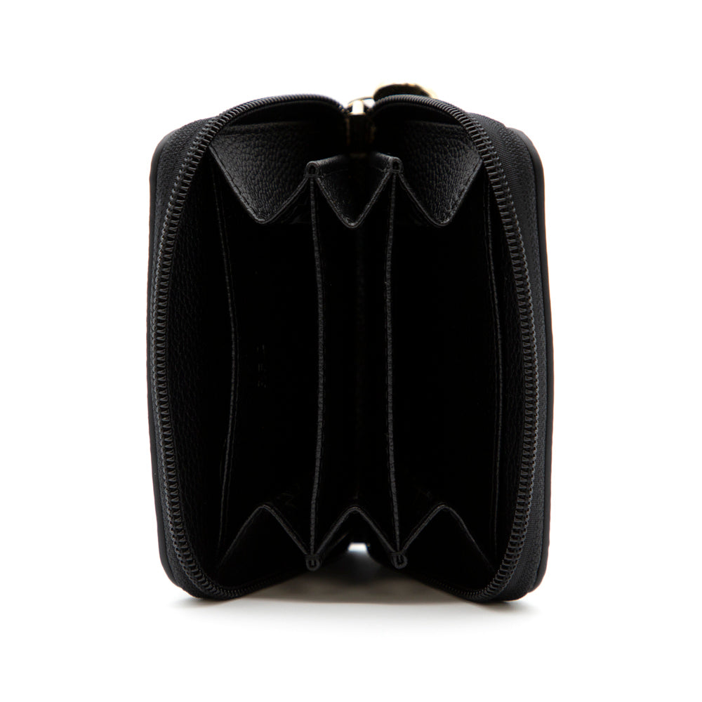 Riona Ketty Pebbled RFID Small Zip Around Wallet