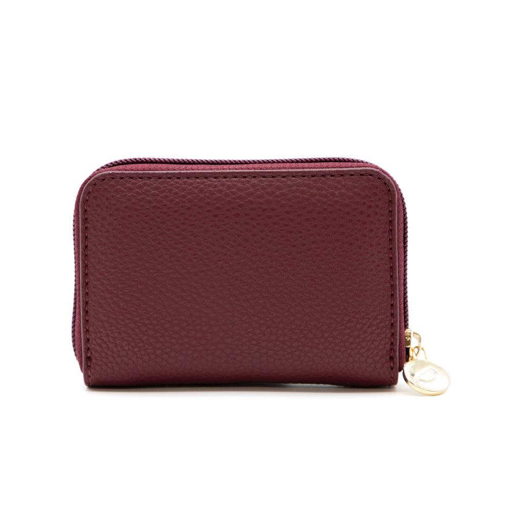 Riona Ketty Pebbled RFID Small Zip Around Wallet