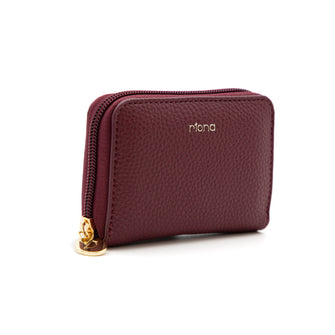 Riona Ketty Pebbled RFID Small Zip Around Wallet