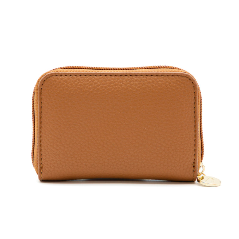 Riona Ketty Pebbled RFID Small Zip Around Wallet