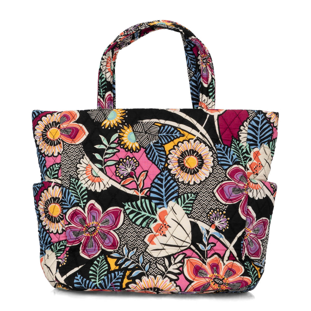 Sac fourre-tout zippé de taille moyenne Vera Bradley à motifs floraux Kauai