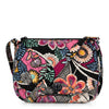 FINAL SALE Vera Bradley Saddle Crossbody Bag Kauai Floral