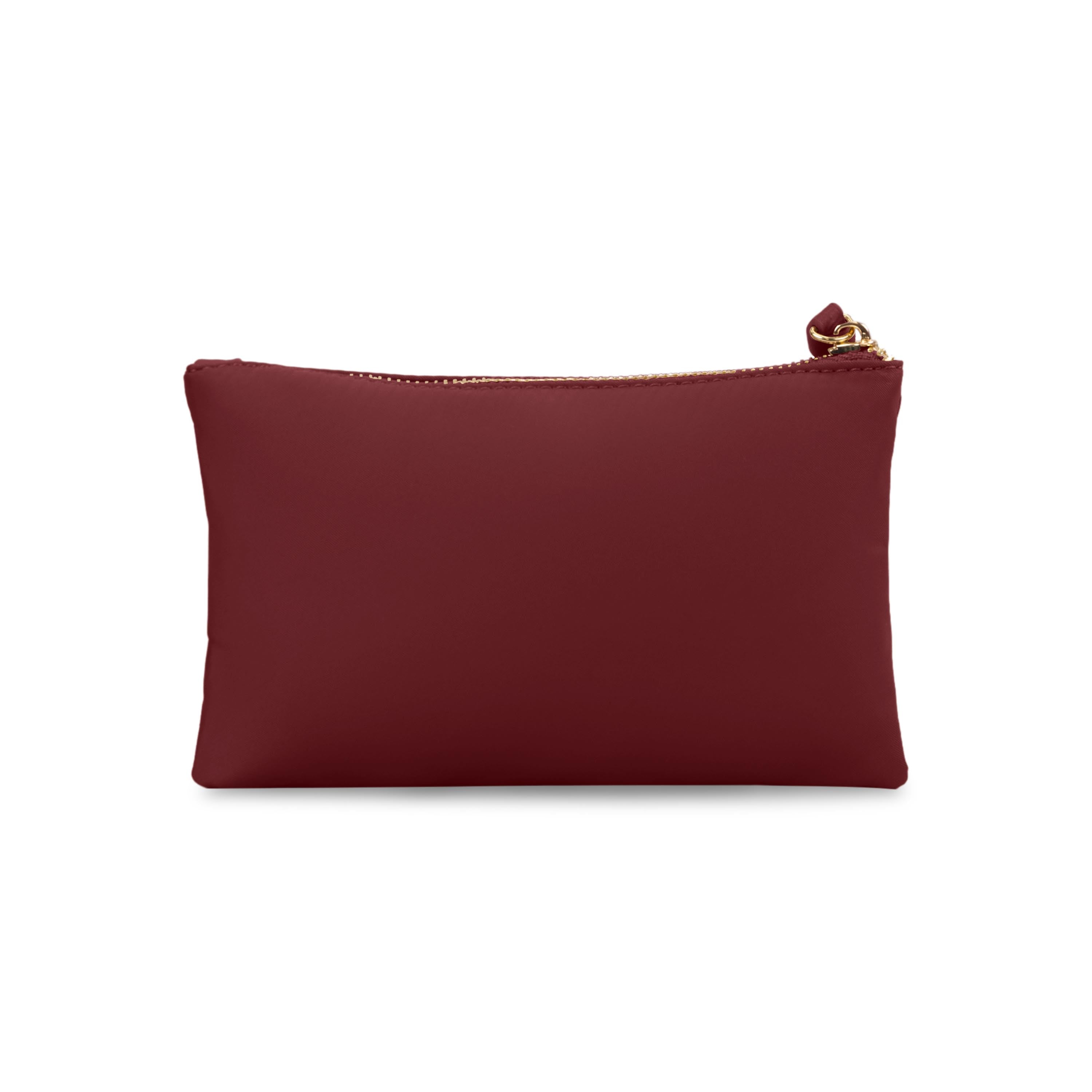 Shop Bentley Dark Red Tracker Makeup Pouch in Canada at only $19.99 24th look