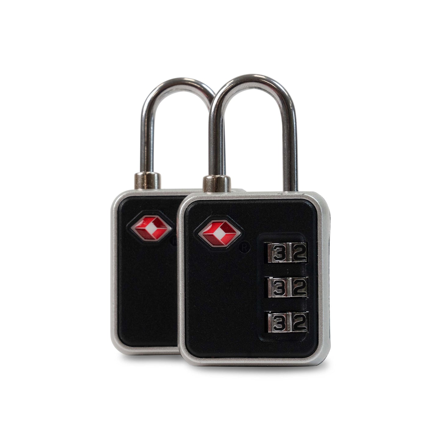 Ensemble de 2 cadenas TSA à combinaison 3 chiffres Tracker