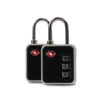 Shop Bentley Gris charbon Ensemble de 2 cadenas TSA à combinaison 3 chiffres Tracker in Canada at only $16.99 4th look