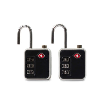 
                    Shop Bentley Gris charbon Ensemble de 2 cadenas TSA à combinaison 3 chiffres Tracker in Canada at only $16.99 8th look
                  