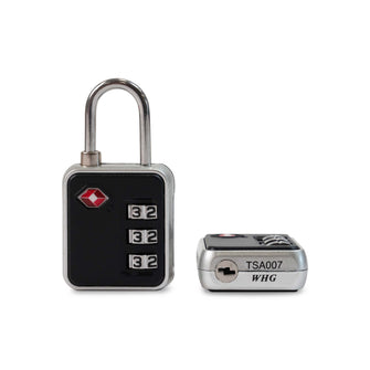 
                    Shop Bentley Gris charbon Ensemble de 2 cadenas TSA à combinaison 3 chiffres Tracker in Canada at only $16.99 6th look
                  