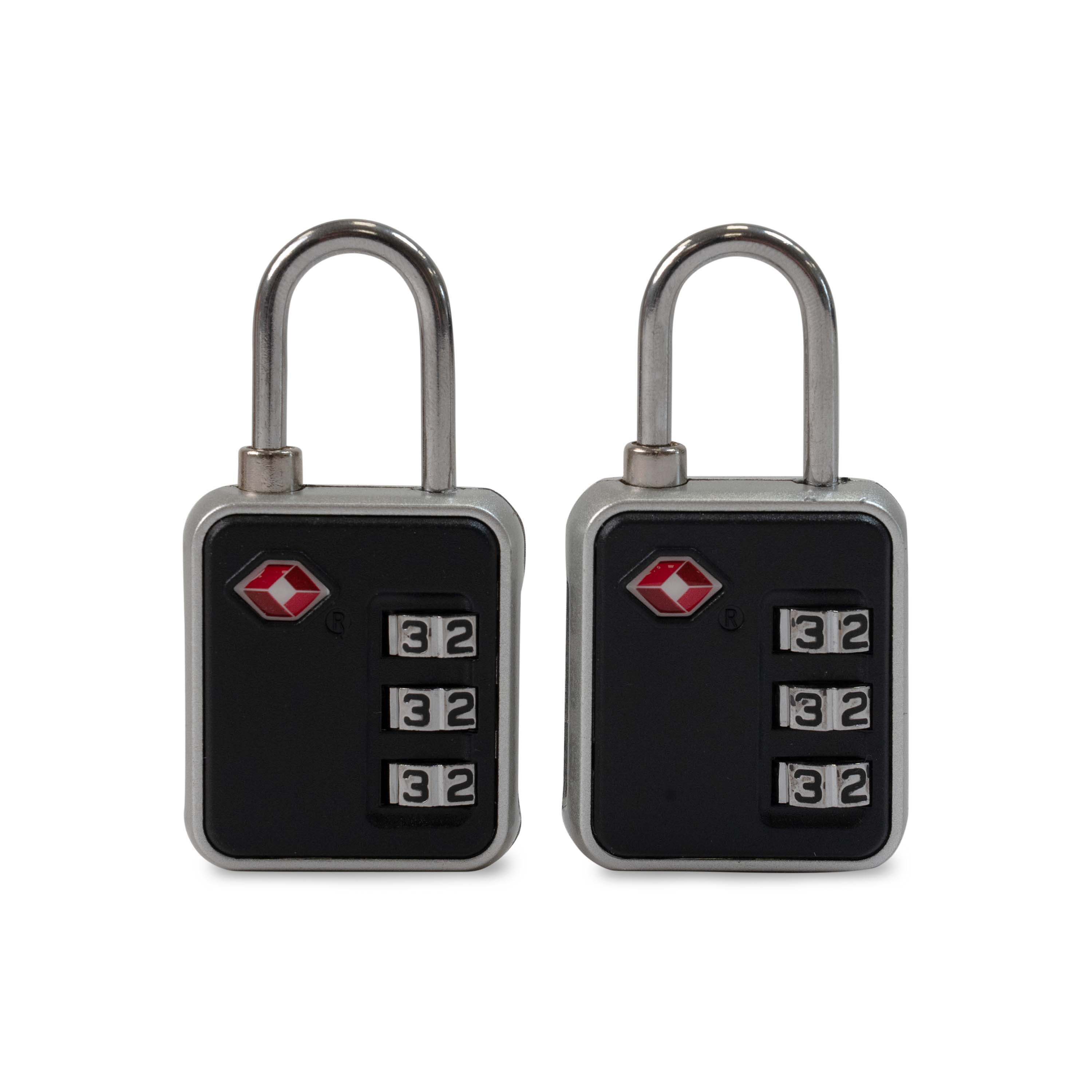 
          Shop Bentley Gris charbon Ensemble de 2 cadenas TSA à combinaison 3 chiffres Tracker in Canada at only $16.99 st look
        