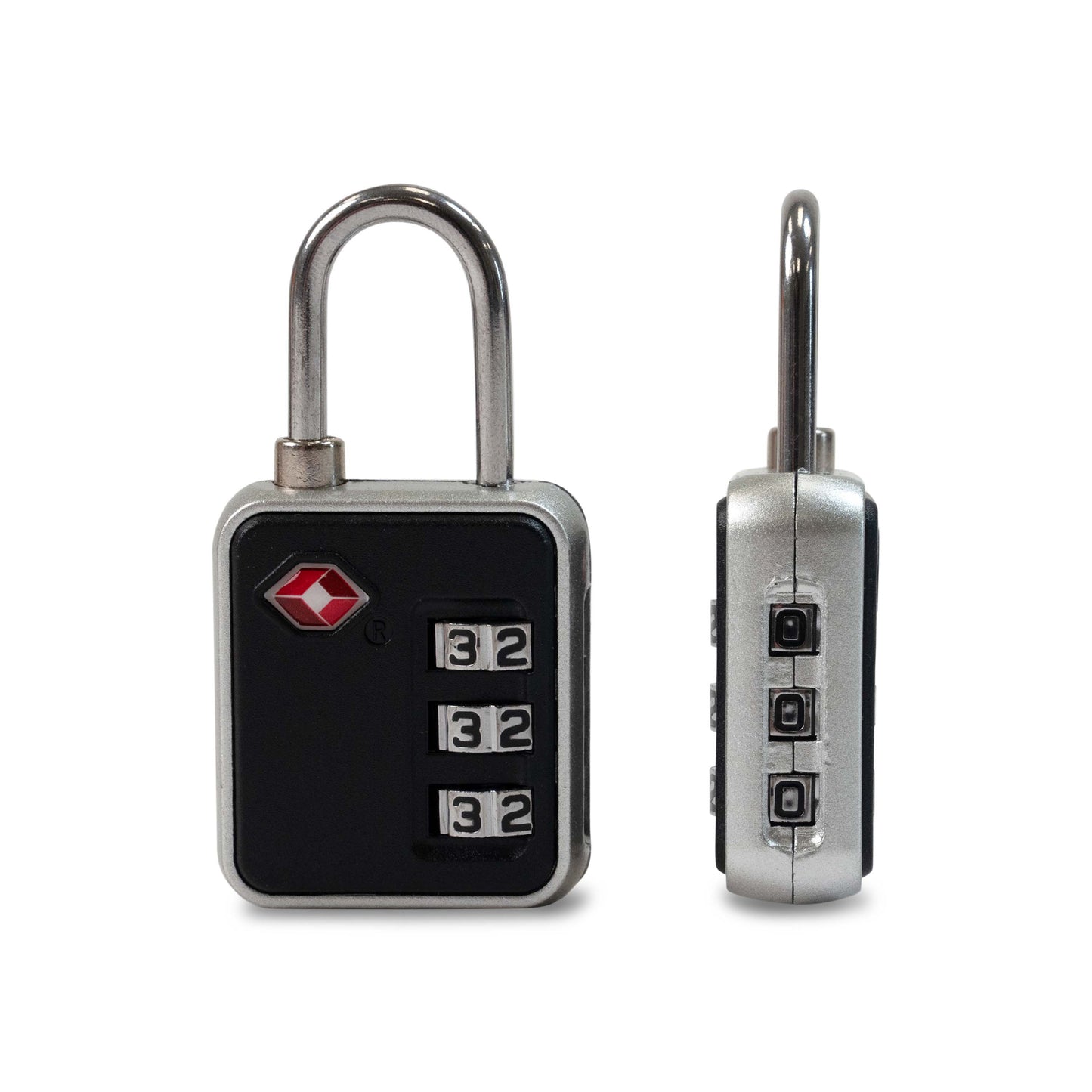 Ensemble de 2 cadenas TSA à combinaison 3 chiffres Tracker