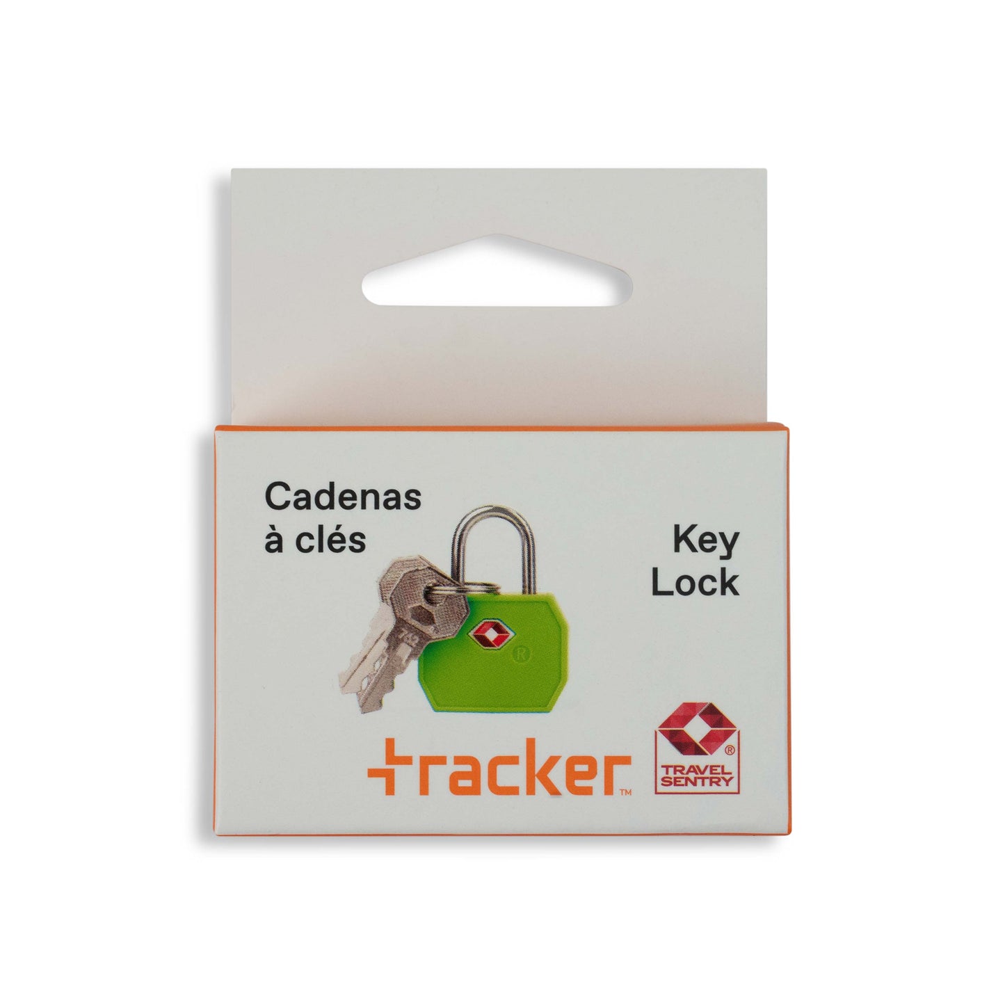Cadenas à clé hexagonal TSA Tracker