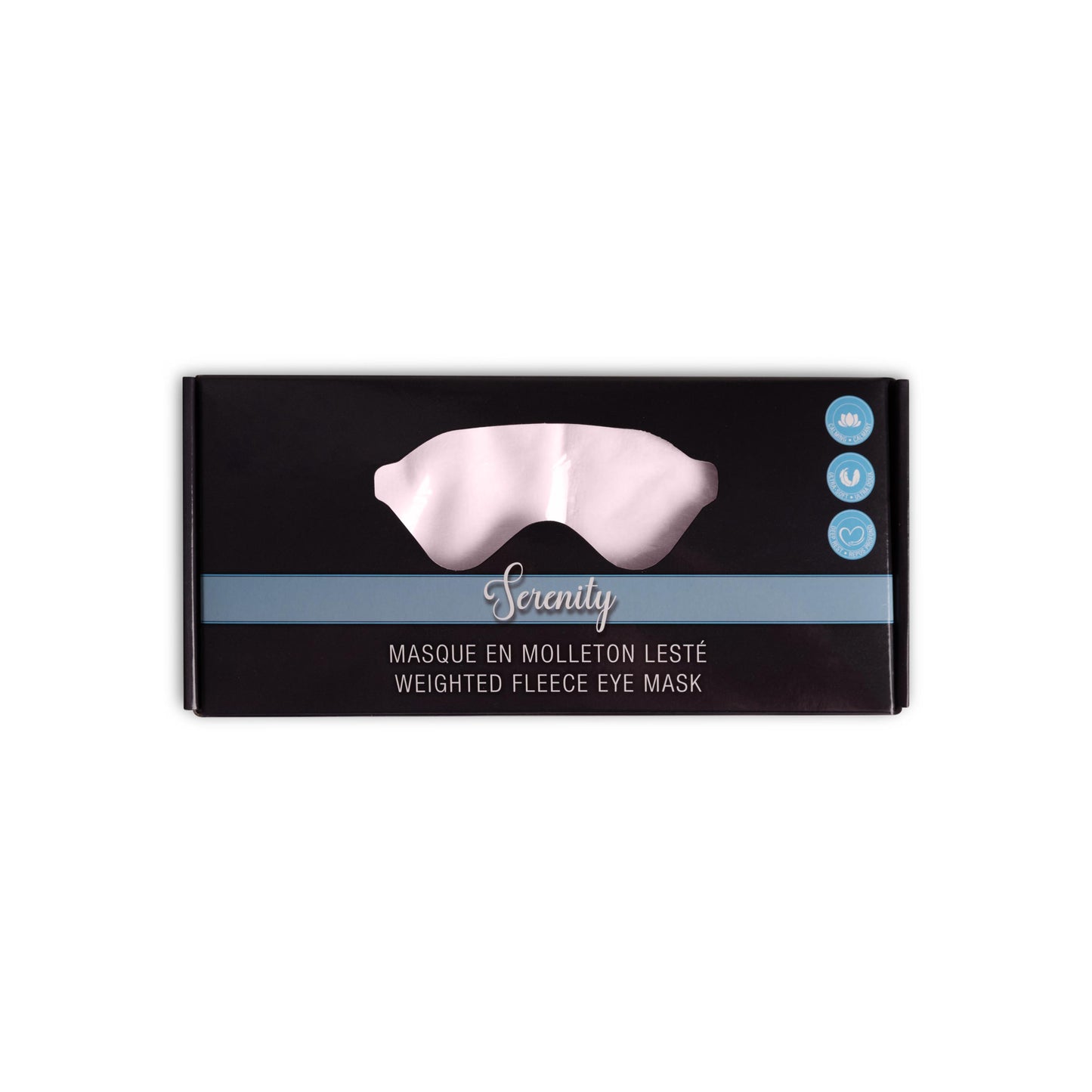 Tracker Weighted Fleece Eye Mask