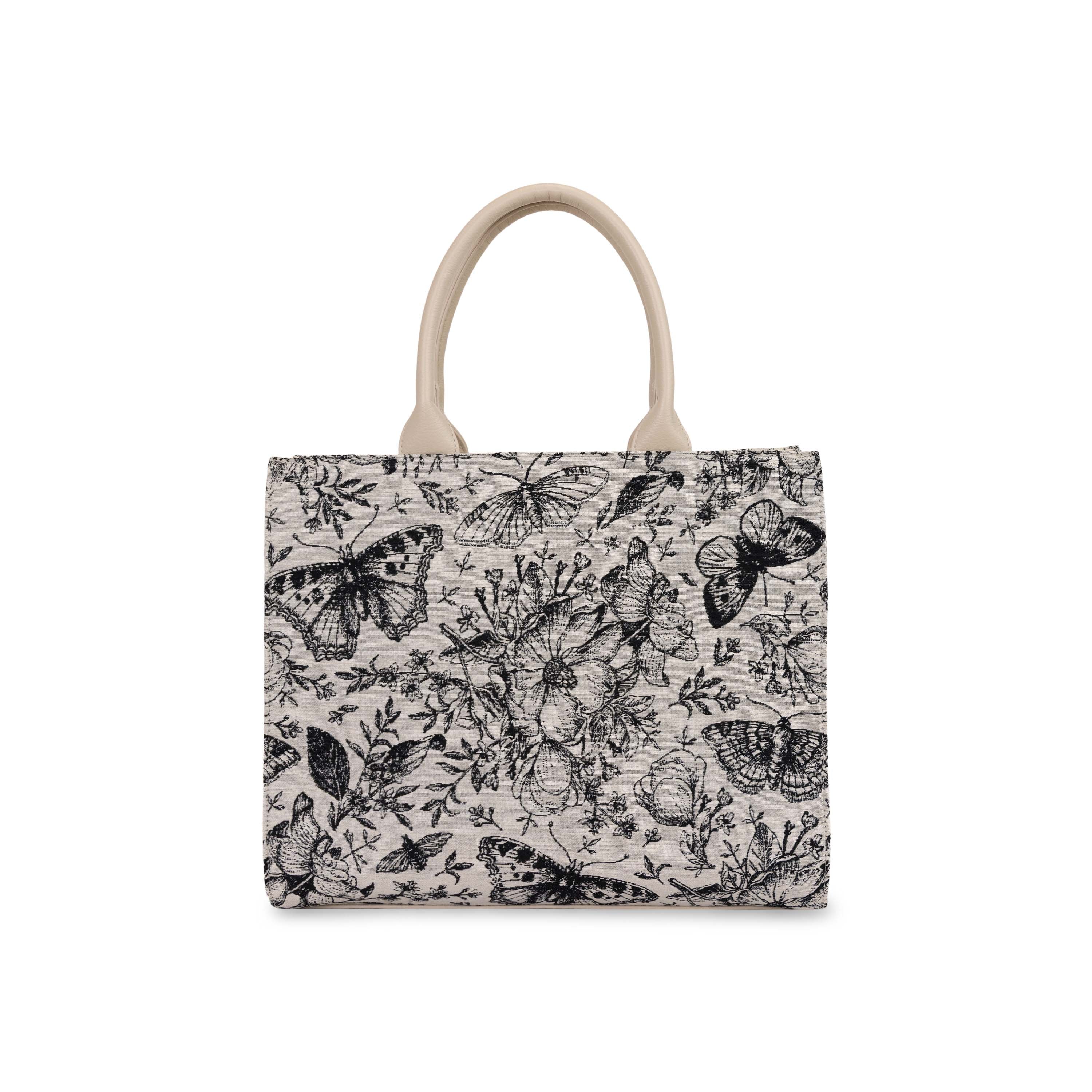 Shop Bentley Black Combo Riona Enchanted Tote in Canada at only $89.99 8th look