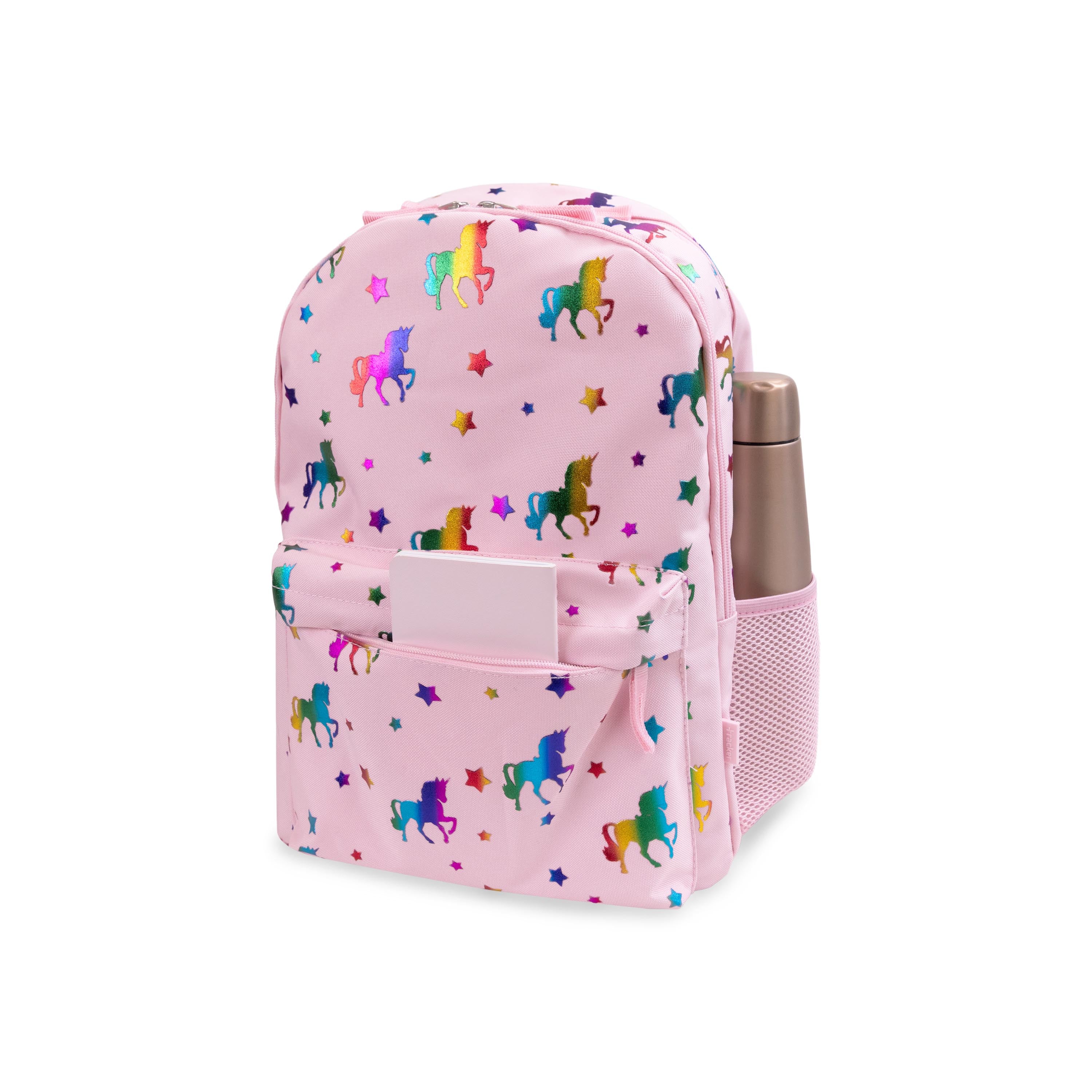 Shop Bentley Pink Multi Tracker Unicorn Backpack in Canada at only $49.99 3rd look