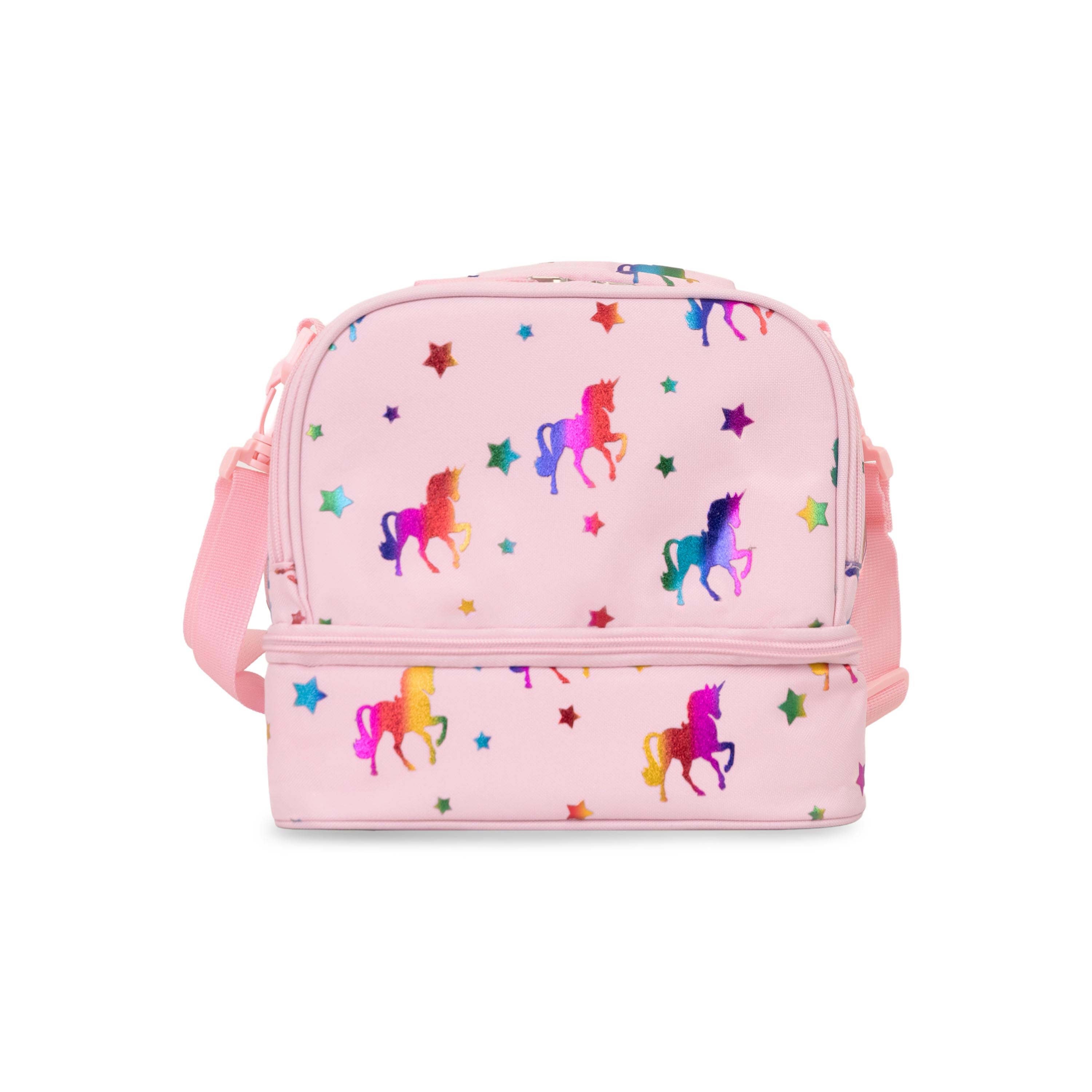 
          Shop Bentley Pink Multi Tracker Unicorn Lunch Bag in Canada at only $25.99 st look
        