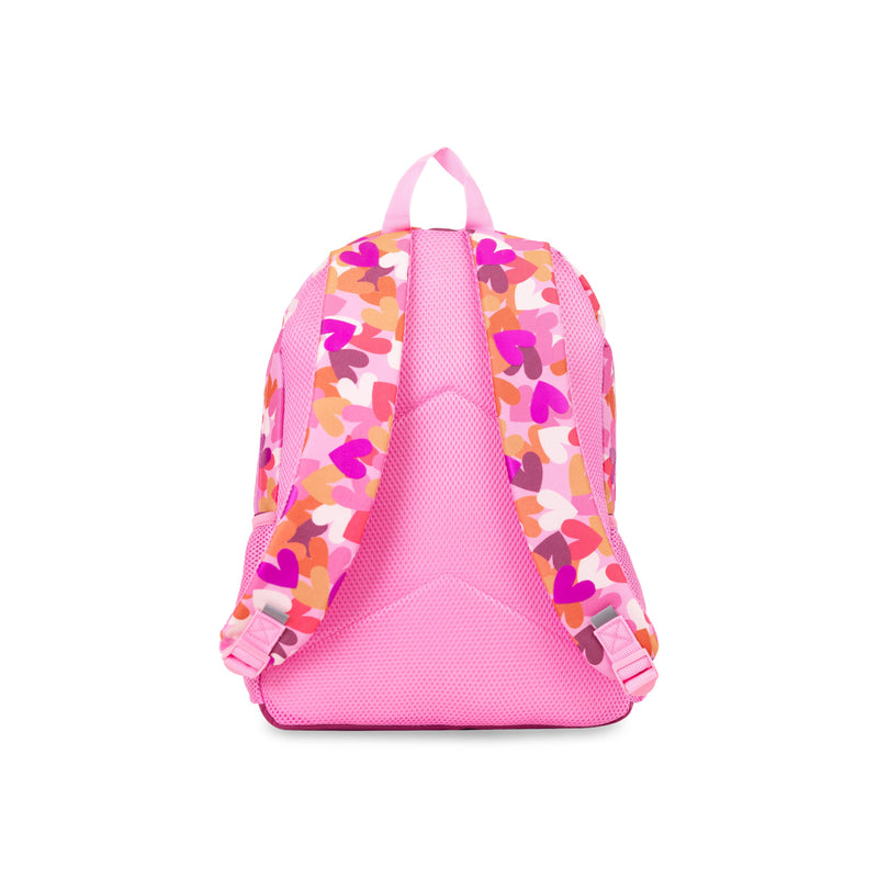 
        Shop Bentley Pink Multi Tracker Heart Foil Backpack in Canada at only $49.99 5th look
      