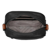 Sac bandoulière vertical Champs en cuir Onyx